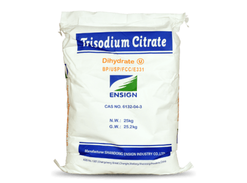 CITRATO DE TRISODIO DIHIDRATADO ENSIGN® GRADO ALIMENTICIO